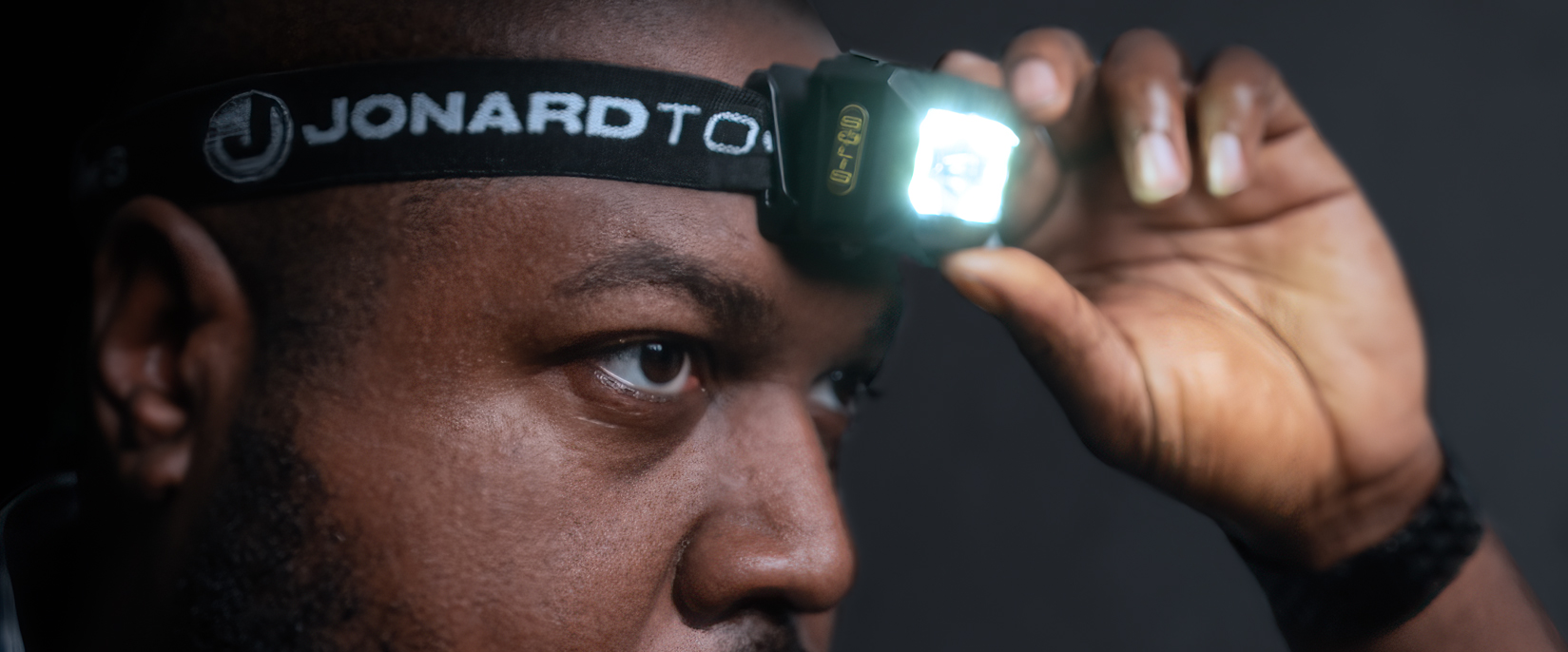 Jonard Tools SOL-H2 Solis™ Ultra Bright Jobsite LED Headlamp