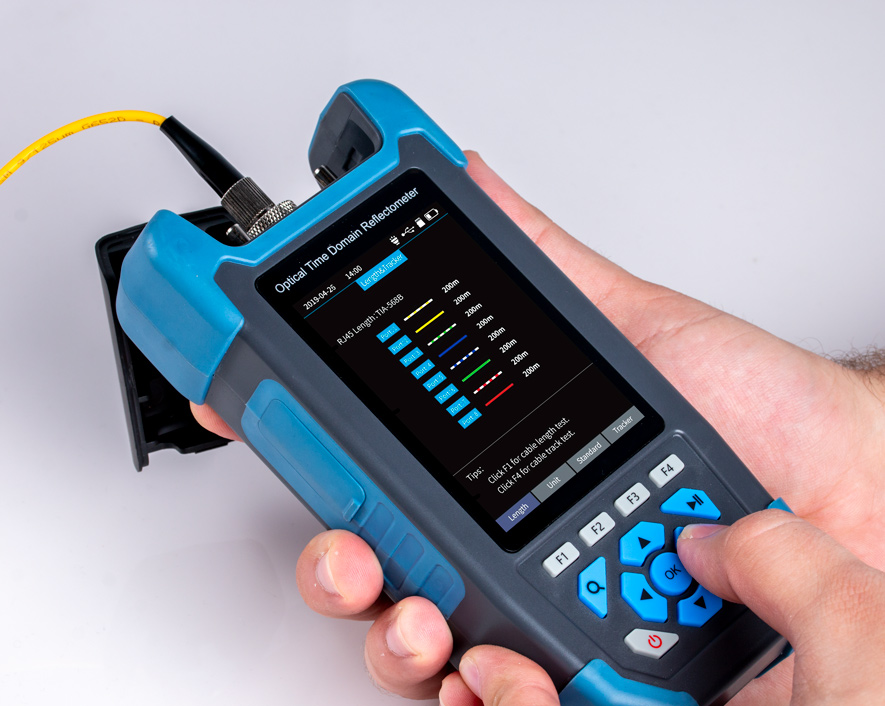 Multi-Function OTDR - in use