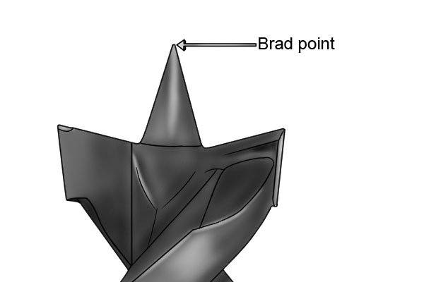 Brad Point Drill Bit