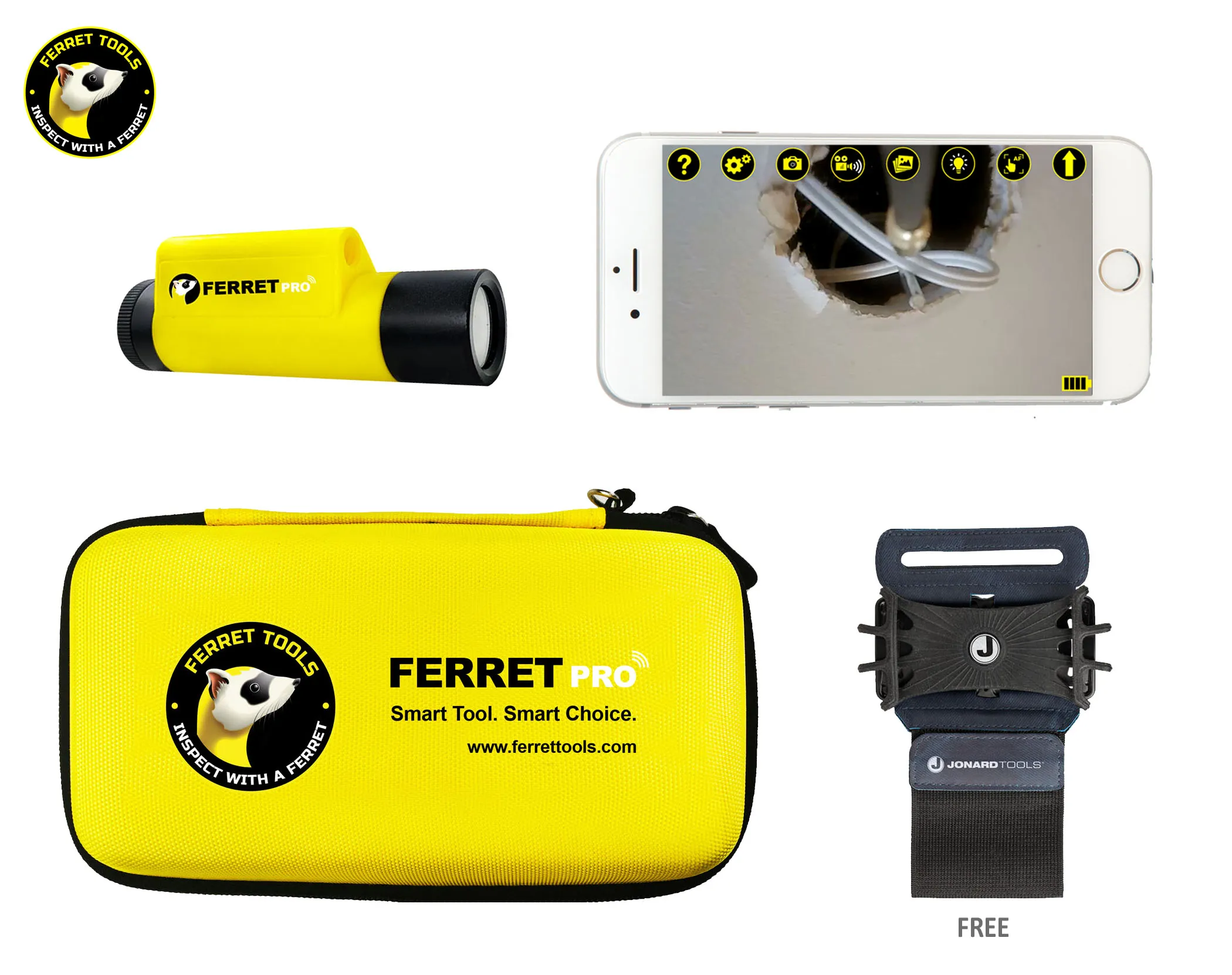 Ferret Tools Wireless Inspection Camera | Jonard Tools