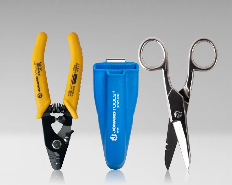 Jonard Tools TK-375 Fiber Stripper &amp; Scissors Kit
