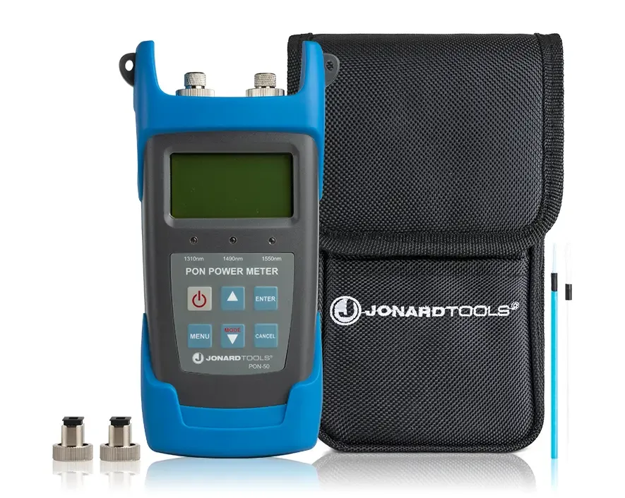 Jonard Tools PON-50 Passive Optical Network Power Meter for BPON/EPON/GPON