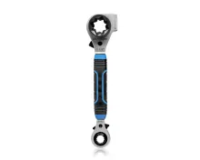 6-in-1 High Leverage Ratcheting Linemans Wrench