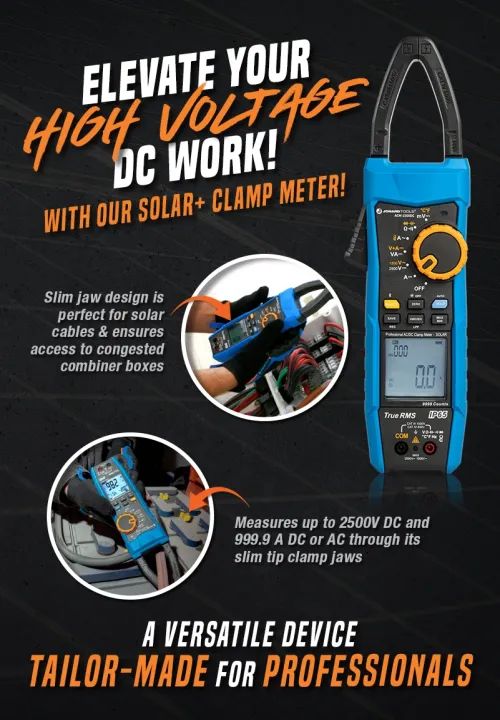 acm-1500dc solar clamp meter