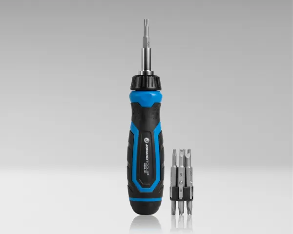 15-in-1 Ratcheting Screwdriver with Security Bits