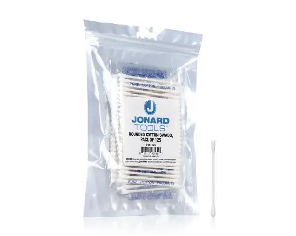 Rounded Cotton Swabs, Pack of 125
