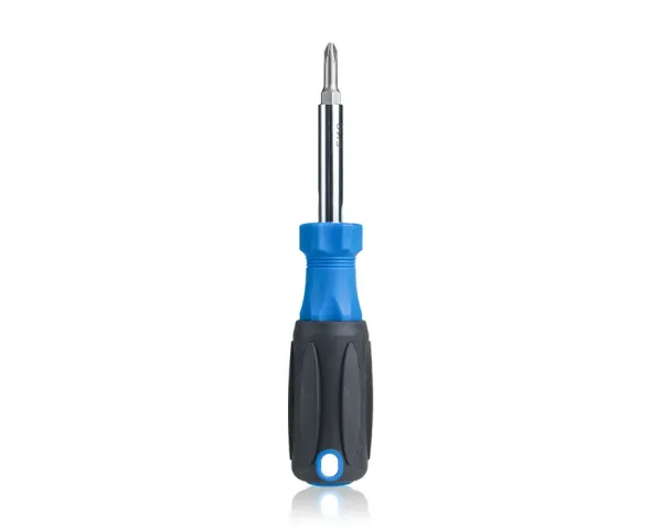 Jonard Tools SD-61 6-in-1 Multi-Bit Screwdriver with Phillips and Slotted Bits