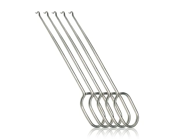Push Spring Hook, 6" (Pack of 5)