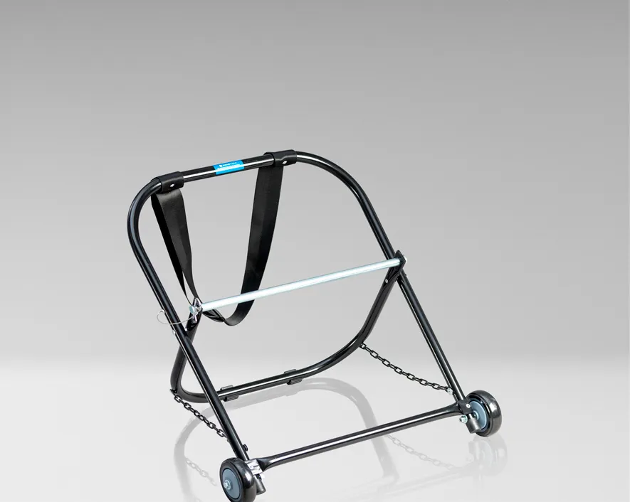 CC-2721WS - Steel Cable Caddy with Wheels & Pull Strap, 21" Wide