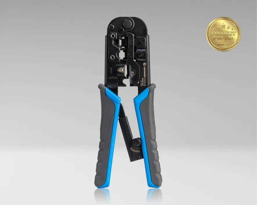 UC-4569 - 6-in-1 Crimping Tool, RJ45 Pass-through & RJ11/12 Modular