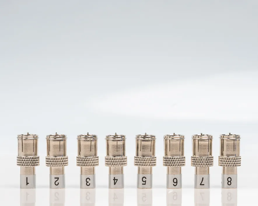 CM-FC/8 - F Connector COAX Cable Identifiers for CM-100, Pack of 8