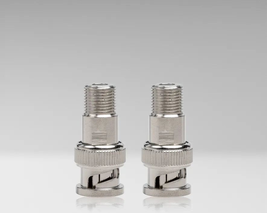 BNC-FM - BNC-Female to Male Adapter (Pack of 2)