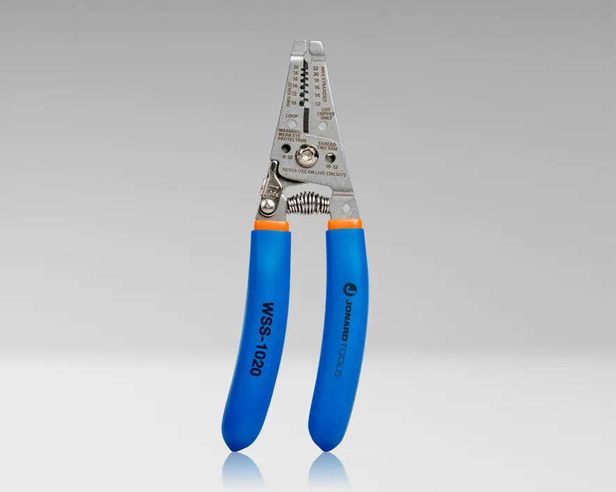 WSS-1020 - Stainless Steel Curved Wire Stripper, 10-20 AWG