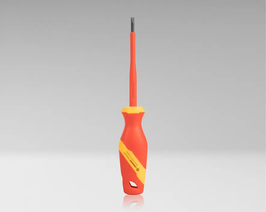 INS-4100 - Cabinet Slotted Insulated Screwdriver, 5/32" x 4"