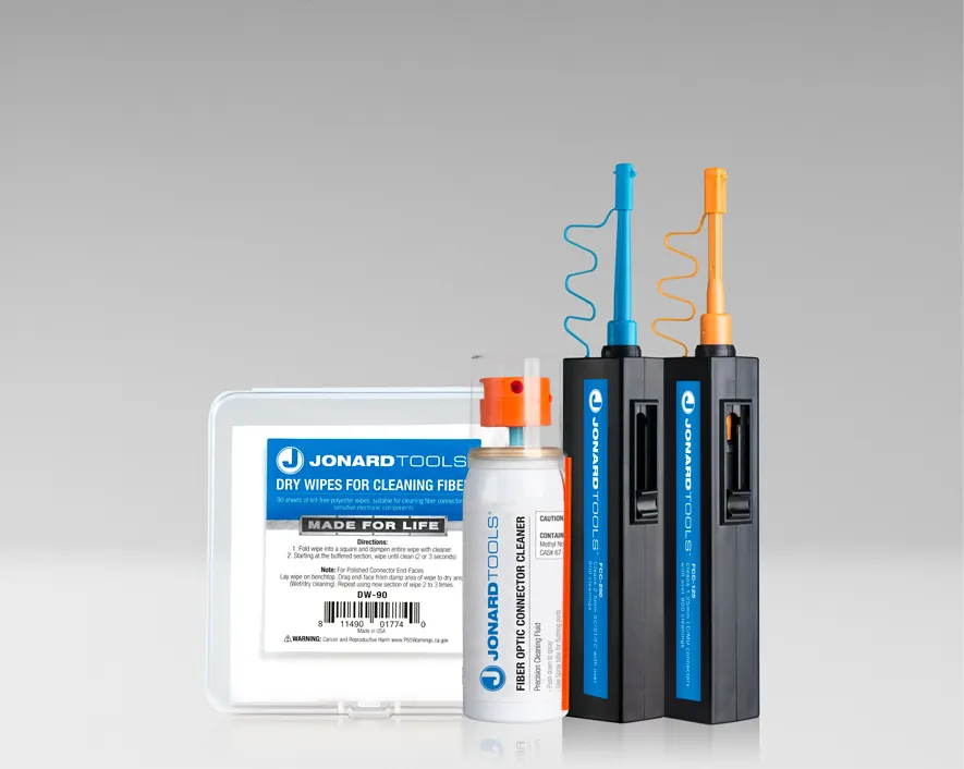 TK-182RF - Refill Kit for TK-182 Fiber Optic Connector Cleaning Kit