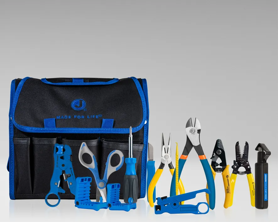 TK-170 - Fiber Prep Kit with Small & Large Mid Span Slitters