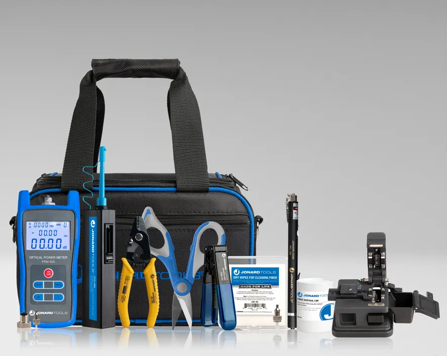 TK-185 - FTTH Prep Kit w/ Power Meter