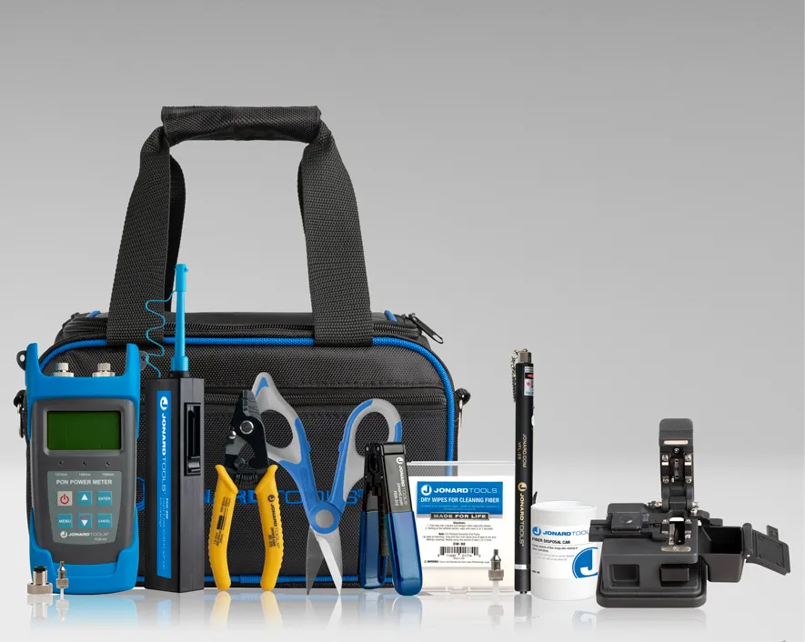 TK-185PON - FTTH Prep Kit w/ PON Power Meter