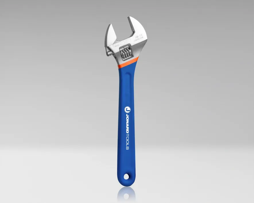 AW-18 - Adjustable Wrench 18" with Extra Wide Jaws
