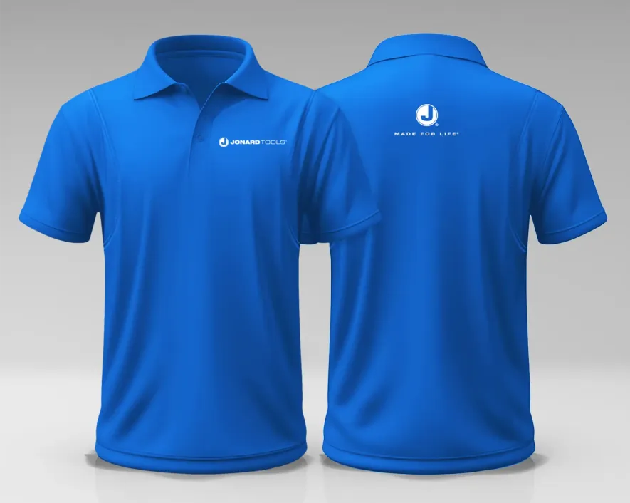 MKT-POLOBLU-MSM - Jonard Tools Polo Blue Shirt (Men's Size Small)