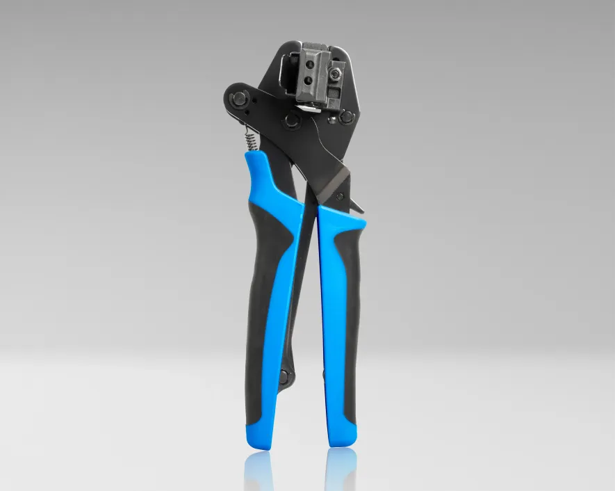 SPC-MC4L - Solar Panel Crimper with Locator and MC4 Die