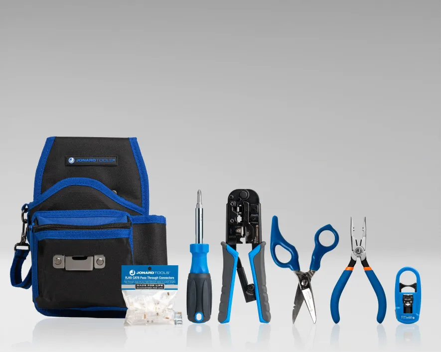 TK-145 - Telecom RJ45 Belt Pouch Tool Kit