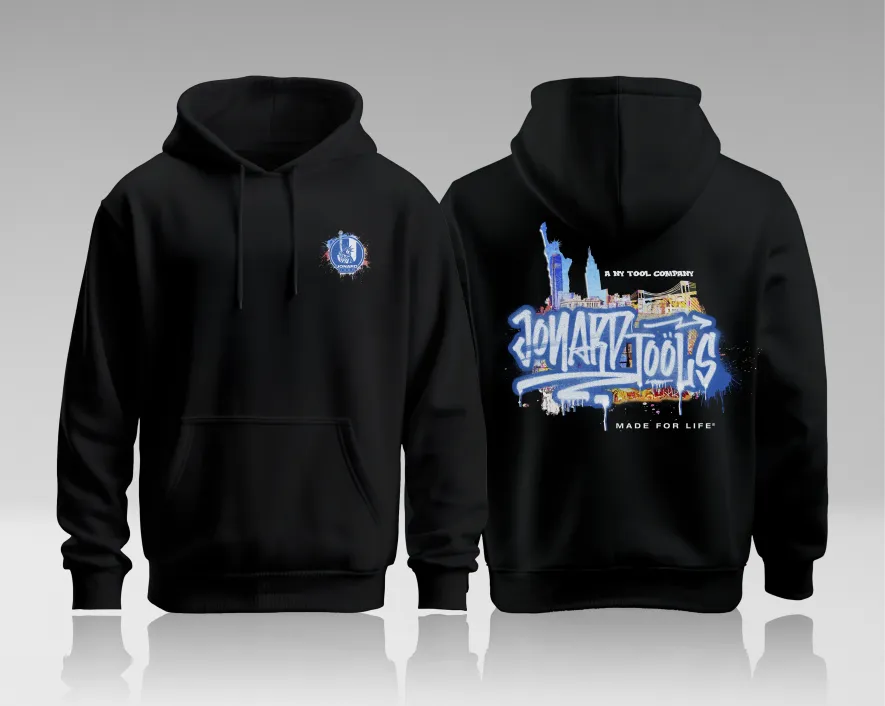 MKT-HOODIE3-MD - NY Tool Company - Collage of NYC Design (Medium)