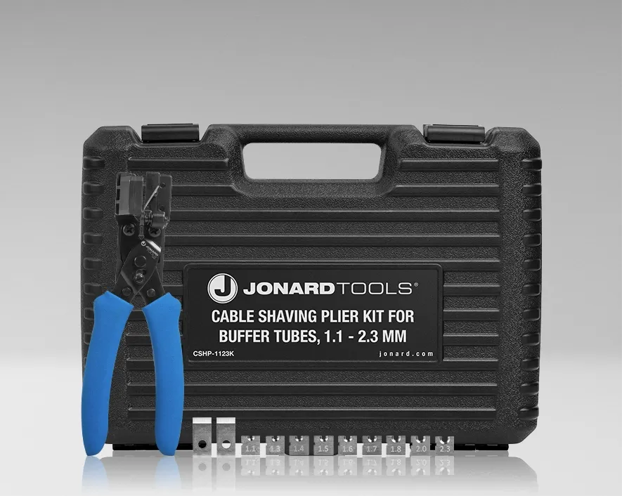 CSHP-1123K - Cable Shaving Plier Kit for Buffer Tubes, 1.1 - 2.3 mm