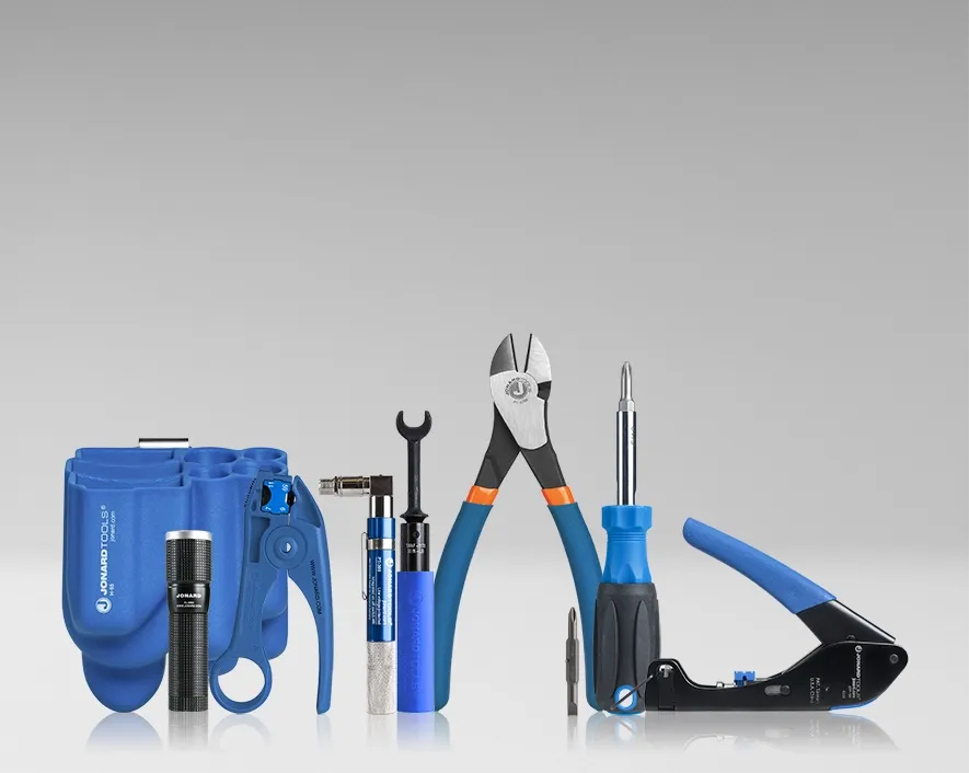 TK-78E - COAX Tool Kit with 360° Compression Tool and 11 mm Torque Wrench
