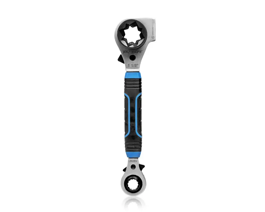 RLW-6 - 6-in-1 High Leverage Ratcheting Linemans Wrench