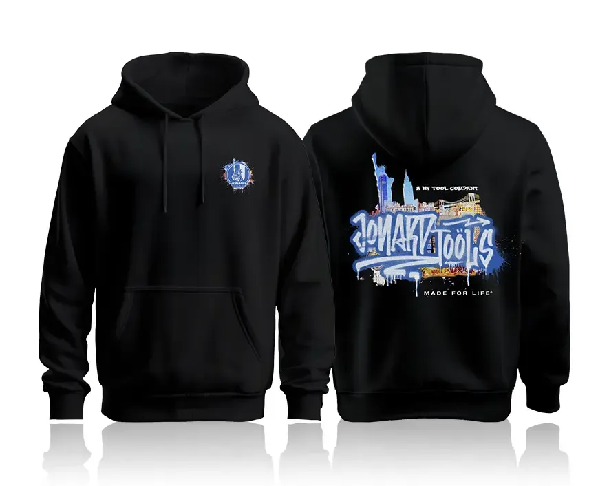 MKT-HOODIE3-SM - Jonard Tools NY Tool Company - Collage of NYC Design (Small)