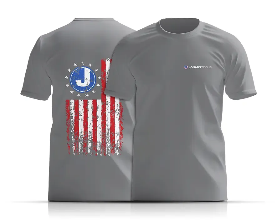 MKT-SHIRTSUSA-SM - Short Sleeve T-Shirt - USA 1776 Flag Design (S)