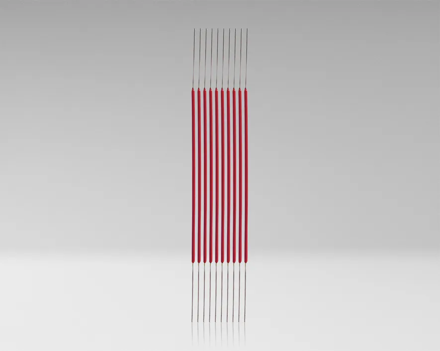 30-R-50-020 - 30 AWG Kynar® Wire Pre-Cut, Red, 2" (Pack of 50)