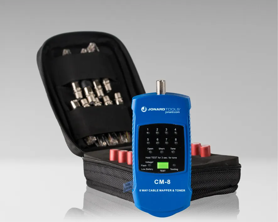 CM-17 - Cable Mapper & Toner For COAX & LAN