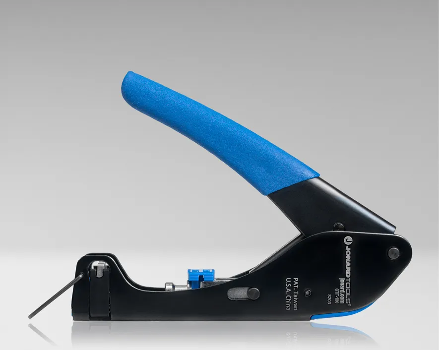CTF-180 - 360° Compression Tool - RG59 and RG6 Connectors