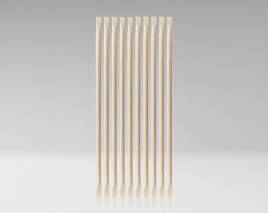 S-389M/100 - Double-Ended Orange Sticks (Pack of 100)