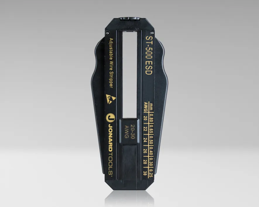 ST-500ESD - Adjustable Wire Stripper, 20-30 AWG, ESD Safe