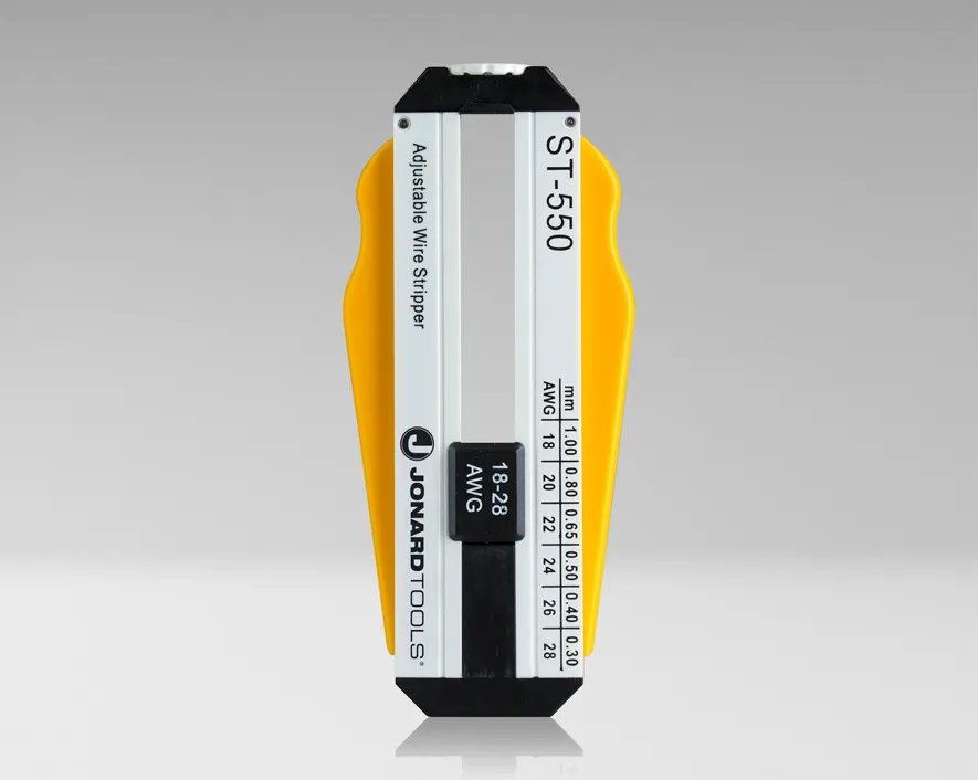 ST-550 - Adjustable Wire Stripper, 18-28 AWG