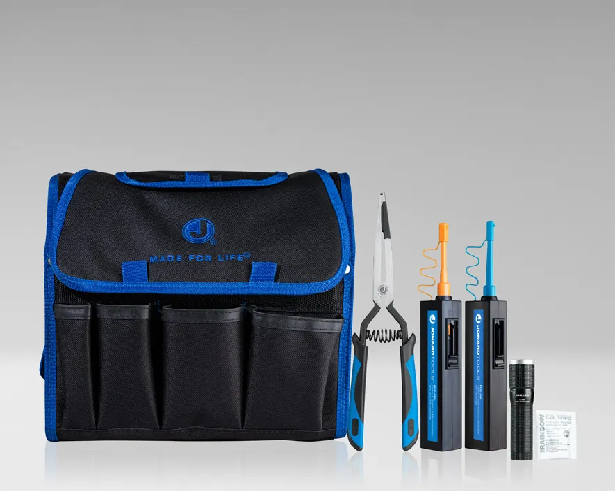 Fiber Optic Connector Cleaning Kit | Jonard Tools