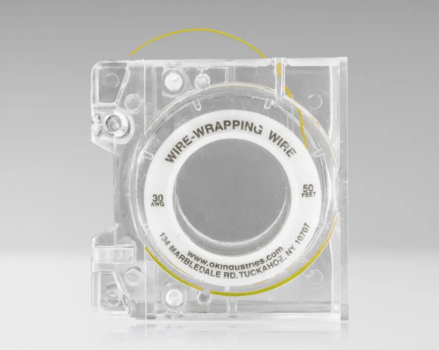 WD-30-Y - Kynar® Wire Dispenser with 50 ft Wire, Yellow