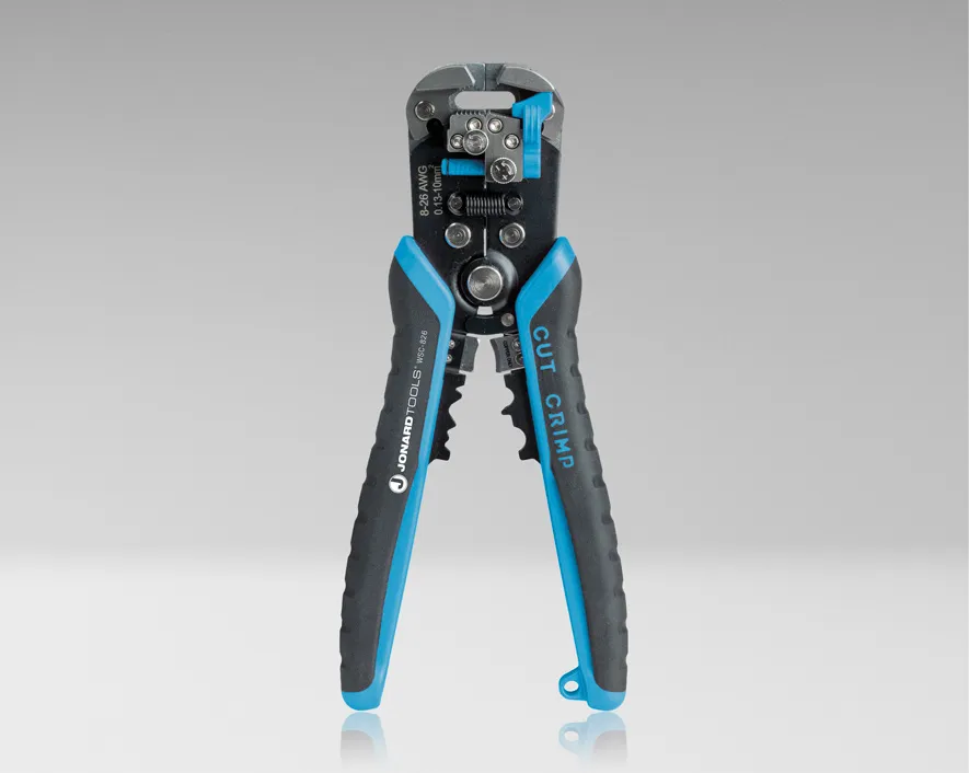 WSC-826 - Wire Stripper & Crimper (8 AWG-26 AWG)