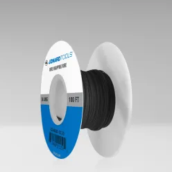 24 AWG Kynar® Wire, Black, 100 ft