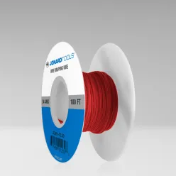 24 AWG Kynar® Wire, Red, 100 ft