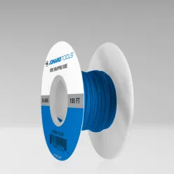 30 AWG Kynar® Wire, Blue, 100 ft
