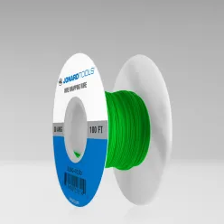 30 AWG Kynar® Wire, Green, 100 ft