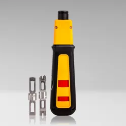 Punchdown Tool with Grip and 2 Blades 66 & 110
