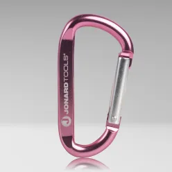 Carabiner Keychain (Pink) - Pack of 10