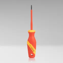 Cabinet Slotted Insulated Screwdriver, 1/8