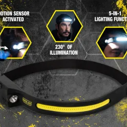 Solis™ Rechargeable LED Flex Headlight