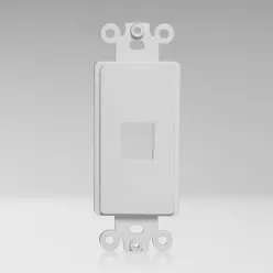 Single Gang Screw-in Keystone Mount, 3 Pack